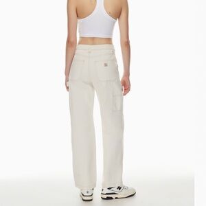 Aritzia Greenwich Pant - Carpenter pants in WHITE